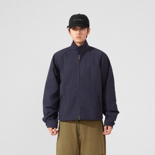 BPCALL25AW 哈灵顿夹克vintage复古夹克cleanfit纯棉帆布薄款夹克 - 图0