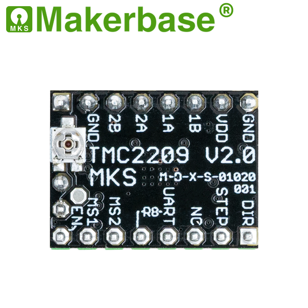 Makerbase MKS TMC2209 3D打印机电机驱动超静音大电流无限位回零 - 图0