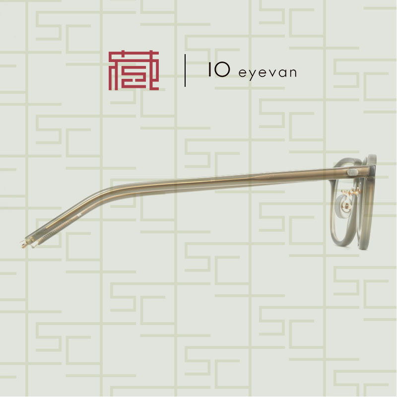 10 EYEVAN NO.7III日本手工眼镜复古全框板材镜框北京镜架收藏社