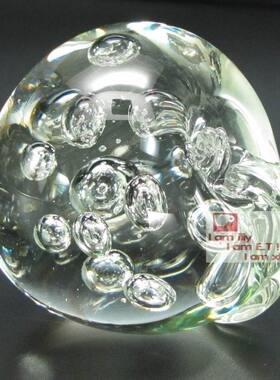 书柜摆件儿童房饰品蜂鸟琉璃透明