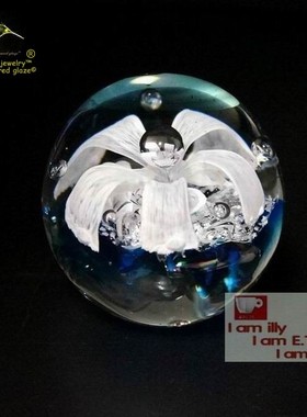 水晶球车头饰品精彩琉璃礼品