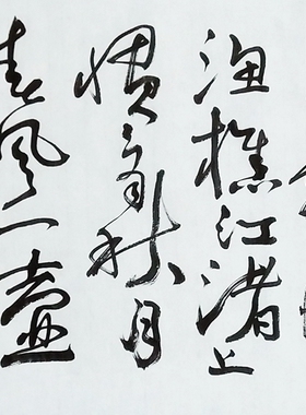东君书画沈鹏书法临江仙书法
