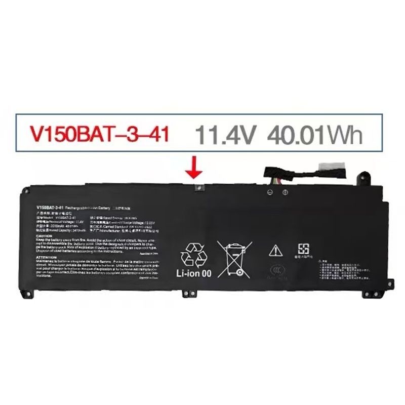 全新适用战神Z8-DA7NP DA7NT CV15S02 G8-DA7NT电池 V150BAT-4-53 - 图1