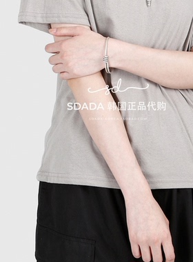 韩国金属手镯男女同款