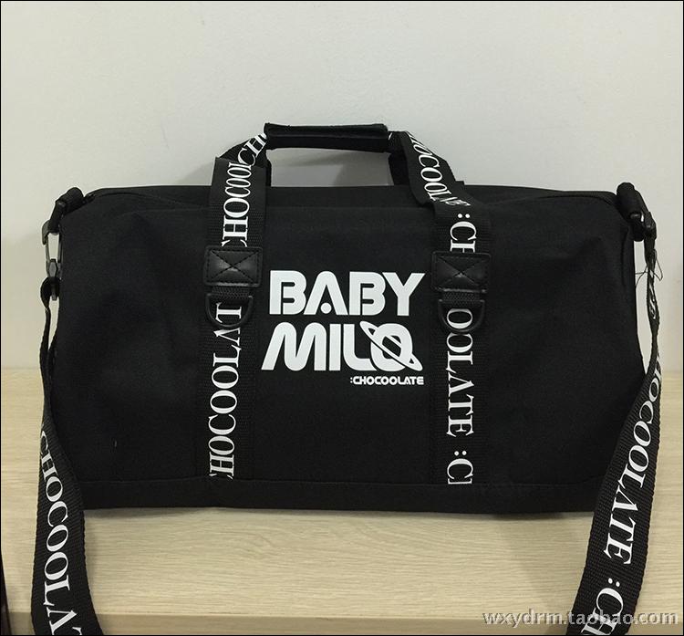 A BATHING APE 圆筒包单肩包运动包 BAPE baby milo 猴子猩猩 - 图2