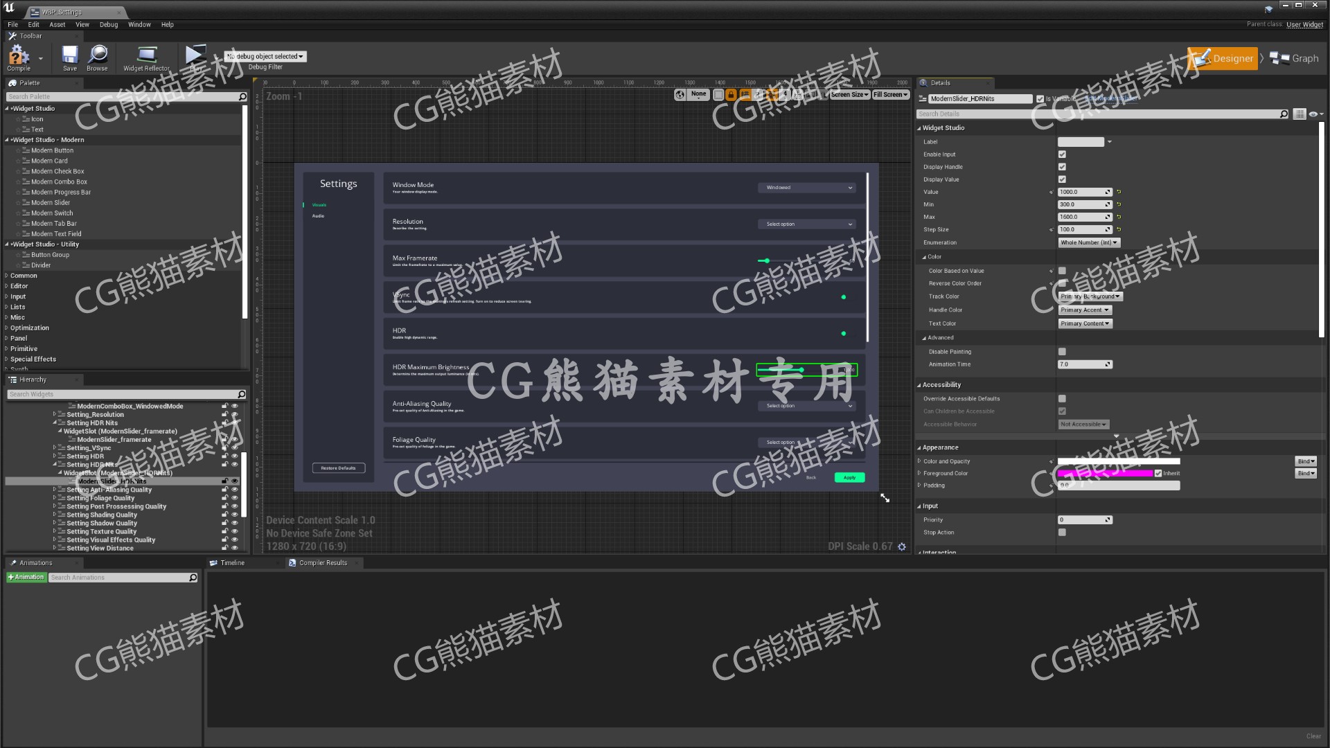 UE4虚幻5 永久更新 Widget Studio UI控制界面插件 4.26-5.0.3 - 图1