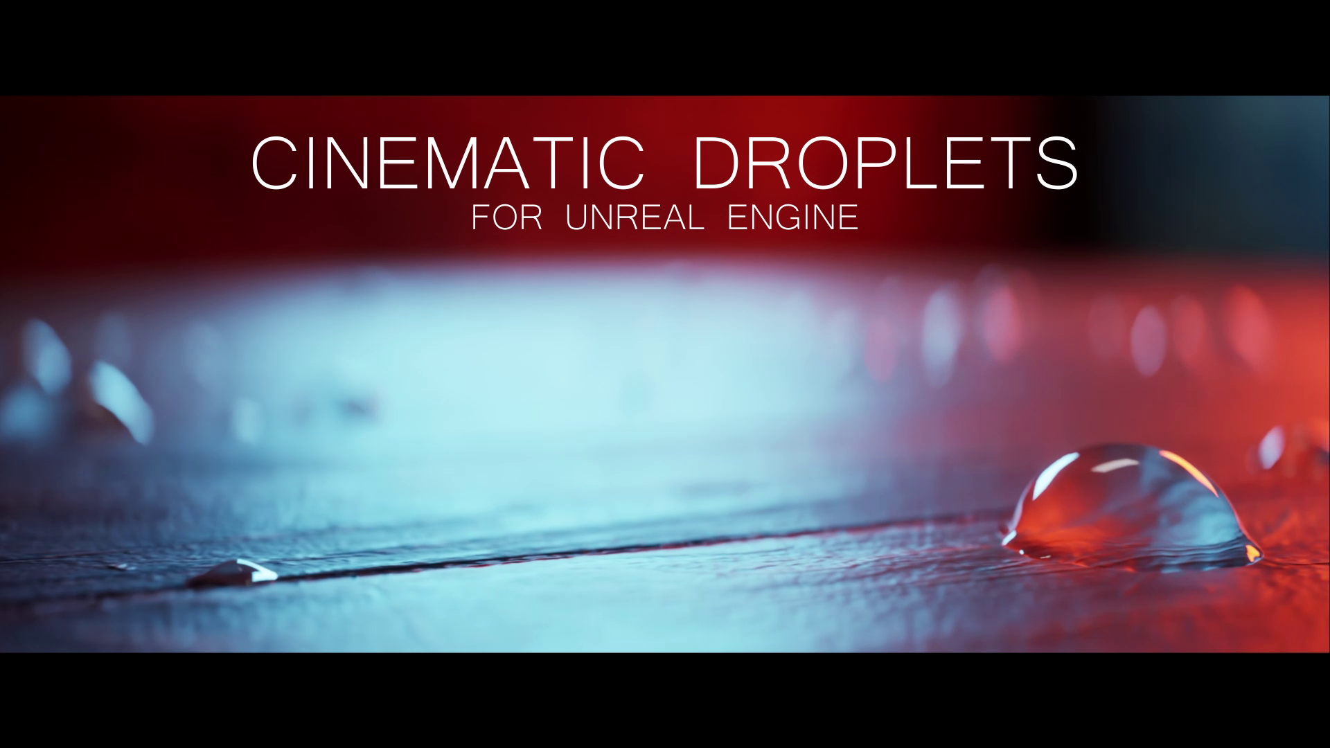 UE5虚幻5 Cinematic Droplets Pack 影视级水滴材质道具 - 图0