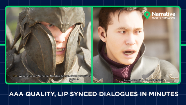 UE5 Unreal 5.7 Narrative Tales - Node Based Quests and Dialogue