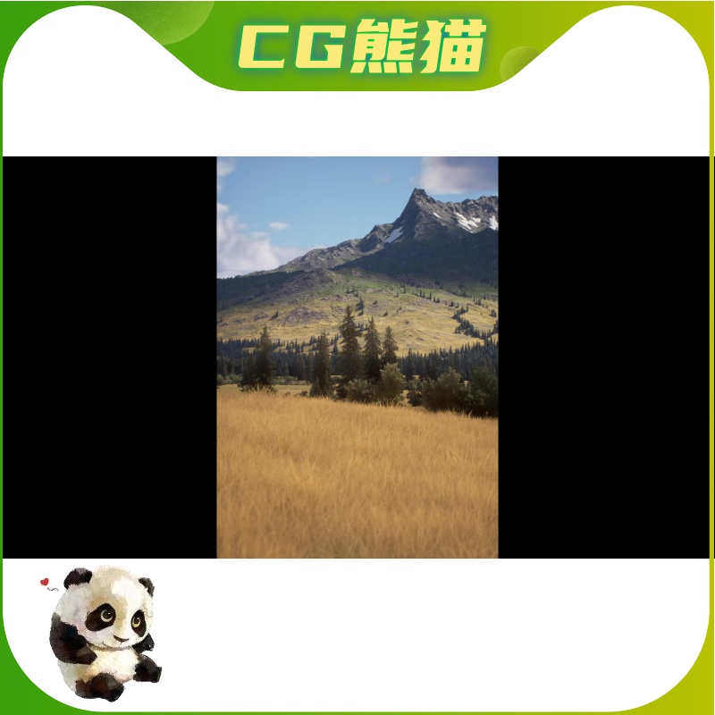 UE5虚幻5 Alpine Landscape 阿尔卑斯高山景观PCG场景 - 图2