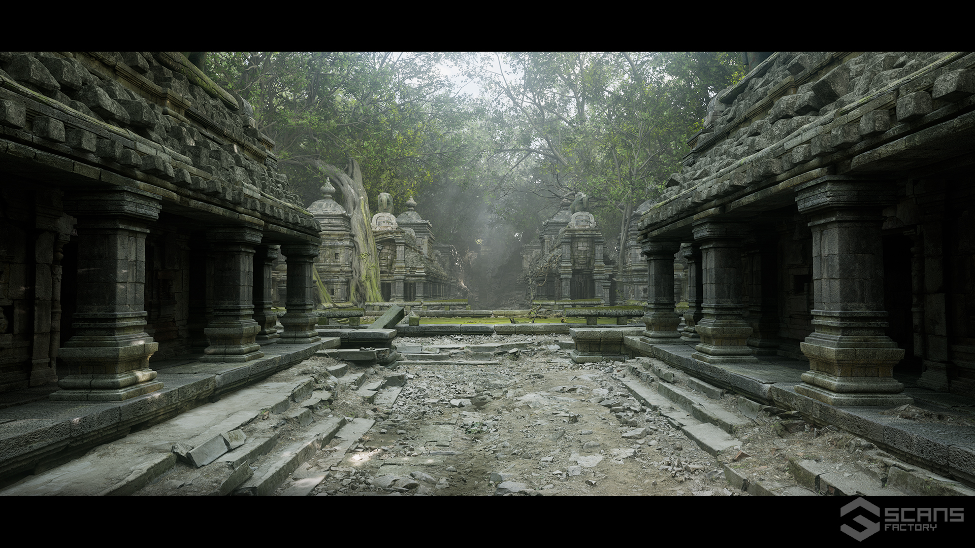 UE5[VP] Temples of Cambodia- Ruins exterior and interior-图2