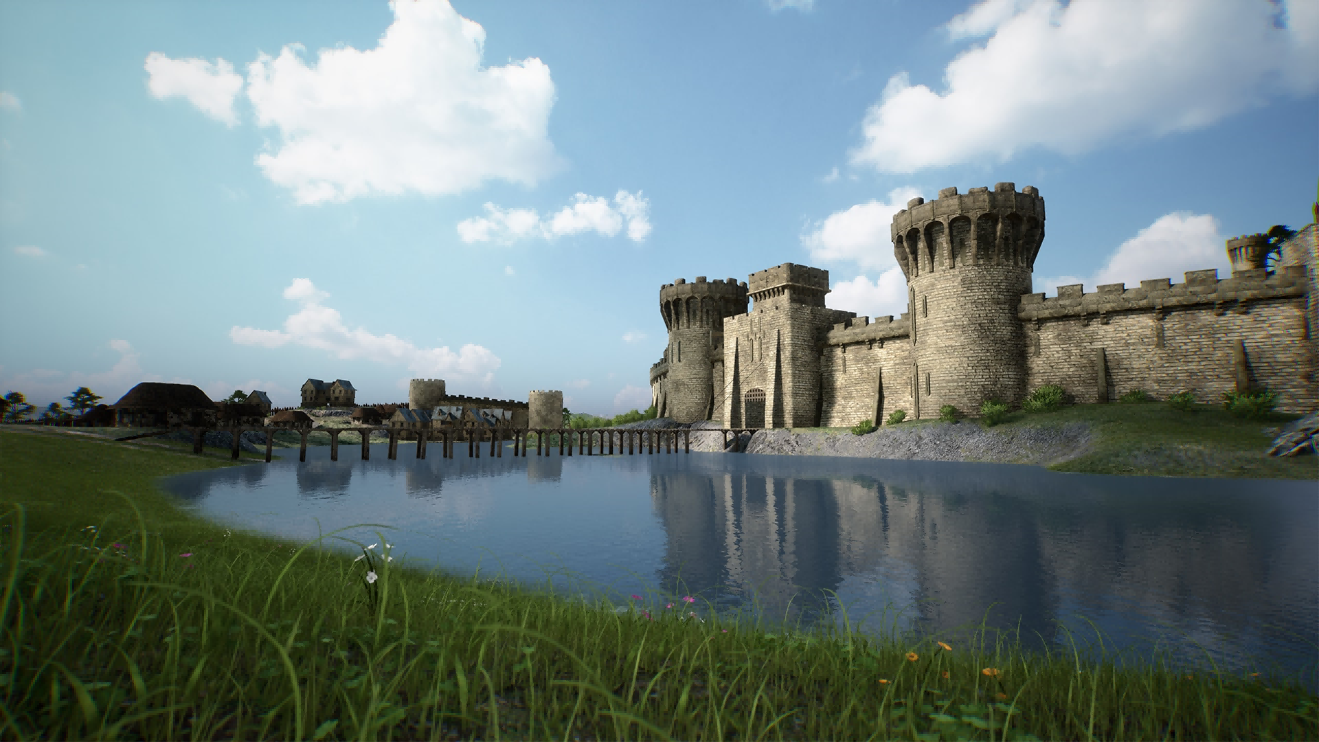 UE4虚幻5 Brushify - Medieval Buildings Pack 中世纪建筑场景 - 图1