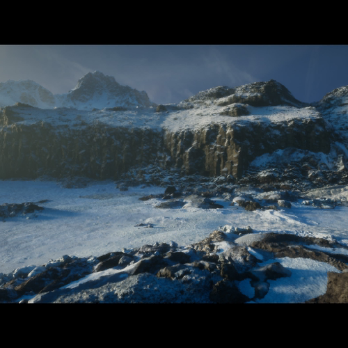 UE5虚幻5.4 Icy Snow Environment - Asset Pack 冰雪环境场景 - 图3