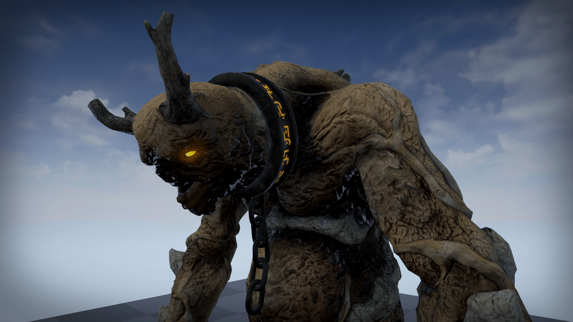 UE4虚幻5 Heroic Fantasy Bosses: Earth Titan 幻想英雄地球泰坦 - 图0