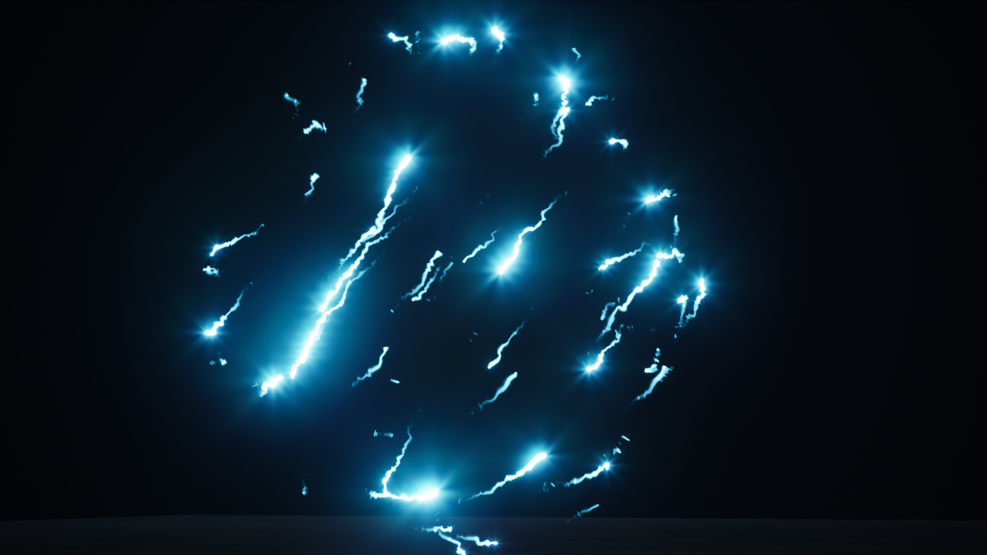 UE4虚幻5 Electric Magic Spells Niagara FX 电魔法咒语特效 - 图1