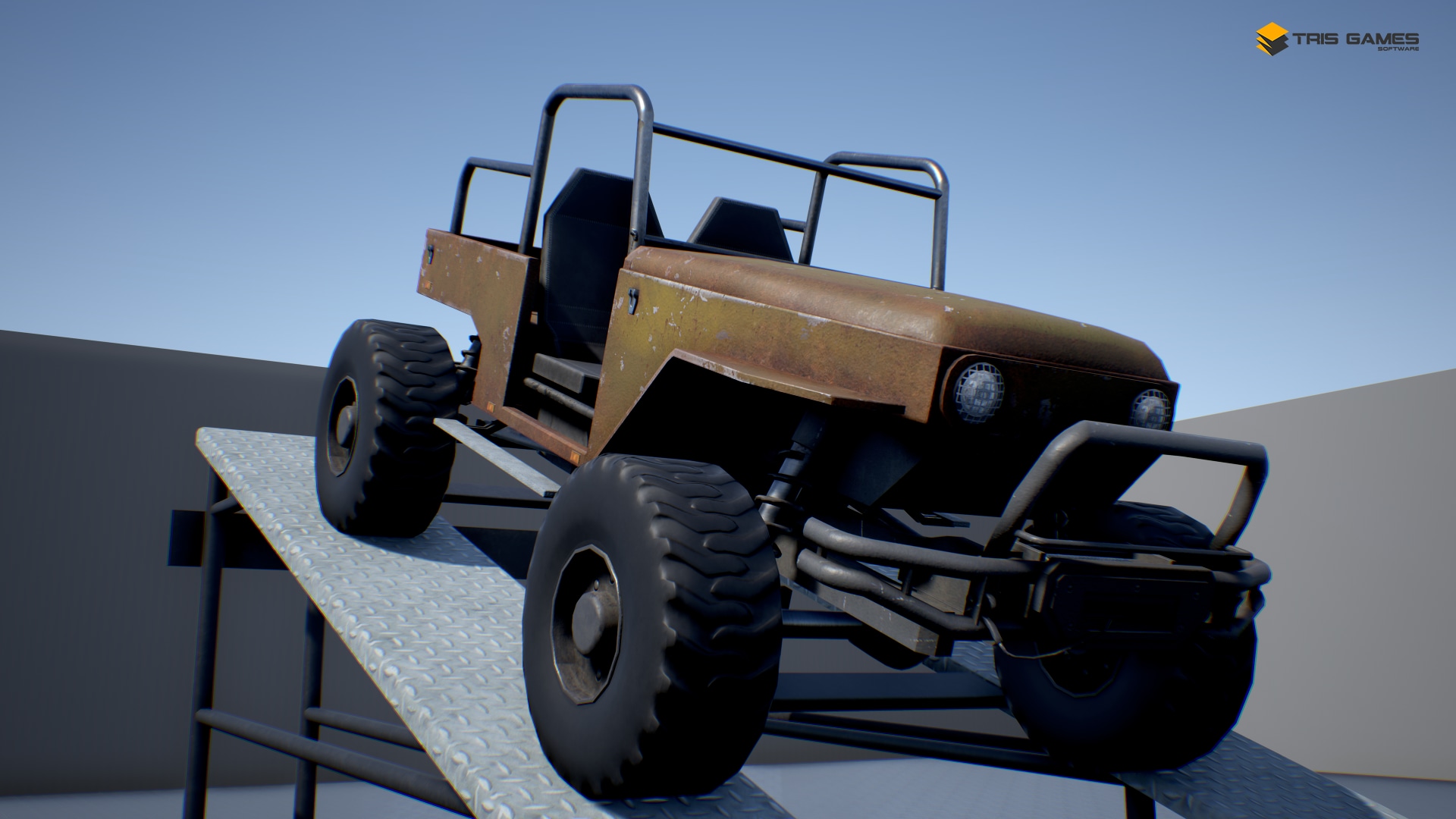 UE5虚幻5 Drivable Buggy Vehicle - Interior - Light System - 图2