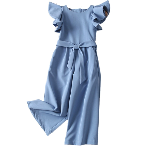 Летний комбинезон, штаны, летняя одежда, детская форма, подходит для подростков, свободный крой, короткий рукав