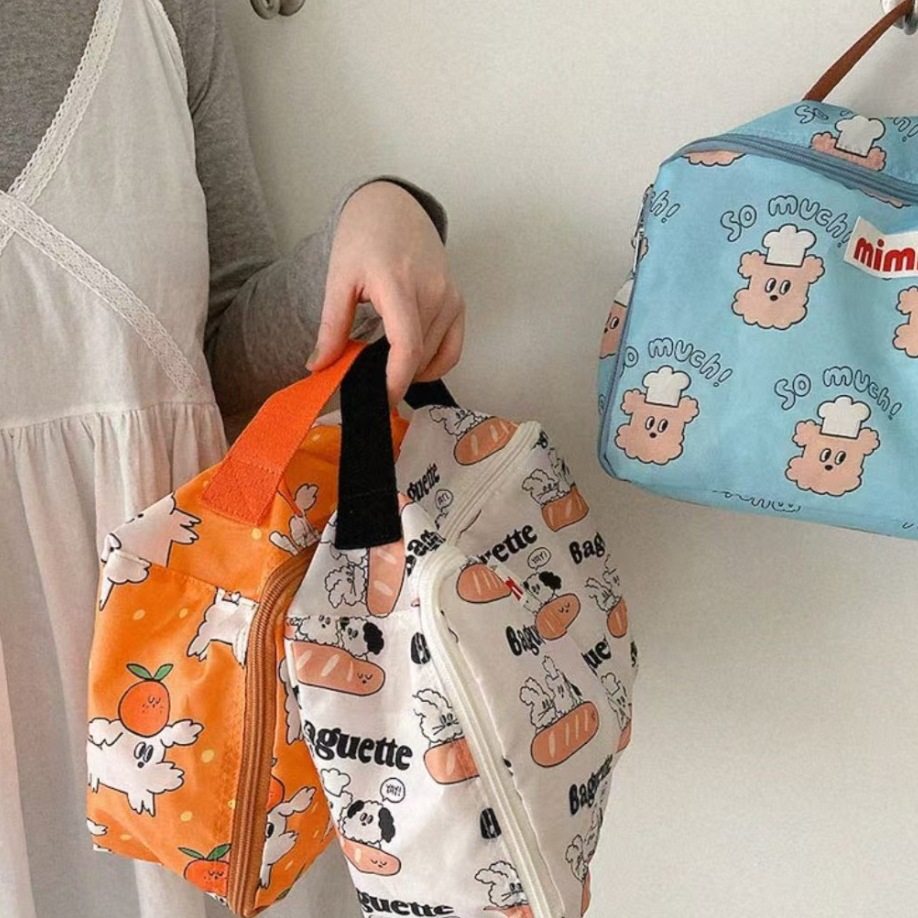 韩国ins卡通手提包便携多功能大容量衣物收纳包家庭旅行鞋袜分装,淘宝优惠券,粉丝福利购,淘宝优惠卷