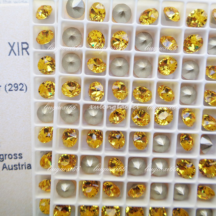 奥地利尖底水钻向日葵色292 DIY饰品配件美甲镶嵌光疗钻甲片水钻,淘宝优惠券,粉丝福利购,淘宝优惠卷