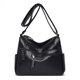 Genuine cowhide leather shoulder crossbody bag for women fashionable mom bag