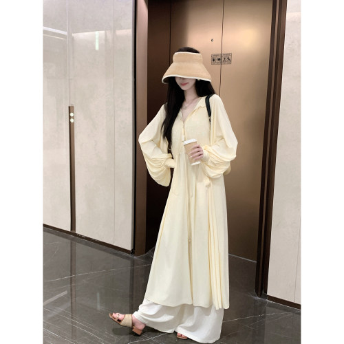 Sun雅乔【清奢呼吸防晒衣】UPF150+冰感原纱防晒服外套防走光半裙 - 图2