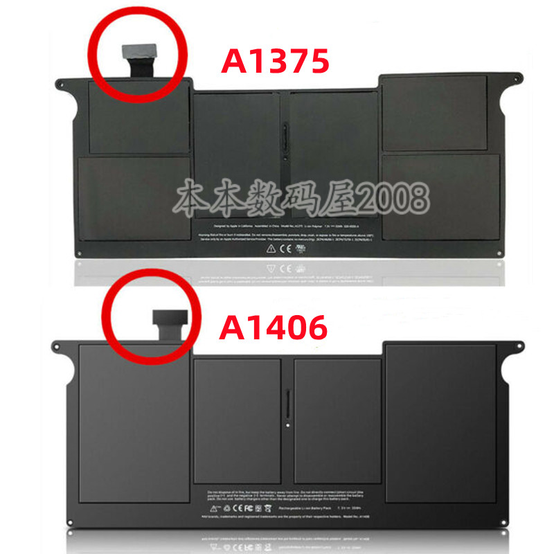 适用苹果MacBook Air11.6寸 A1370 电池 A1375 A1406 2010-2011年 - 图3