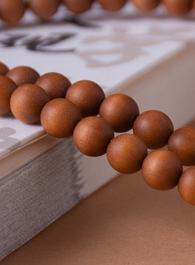 108颗简约款檀香木男女佛珠手链