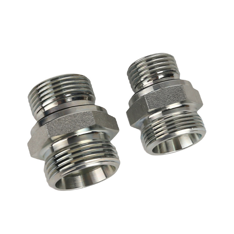 宁波1CB/1DB/系列英制直通24度锥卡套密封过渡高压油管液压接头 - 图3