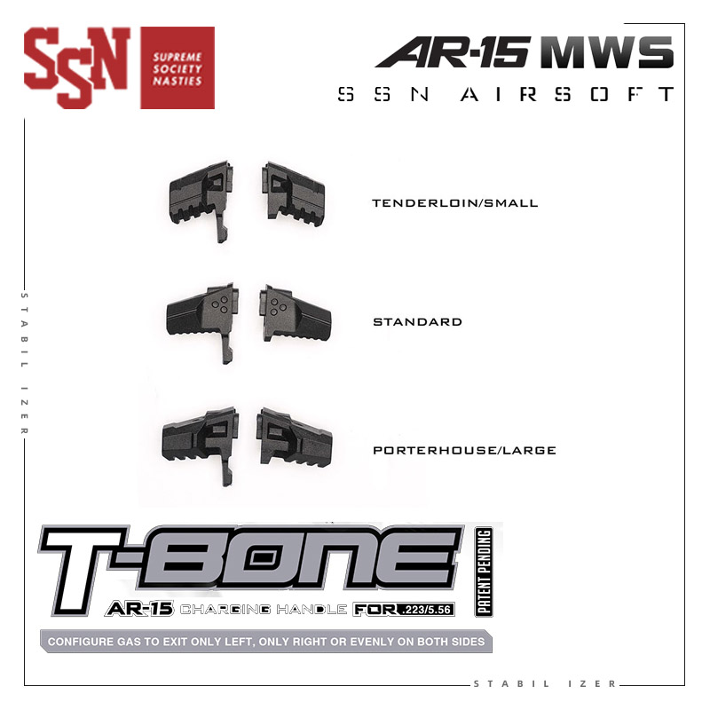 【SI T-Bone 拉机柄】SSN JMT 姐妹团AR GBB MWS AEG WA WE VFC - 图2