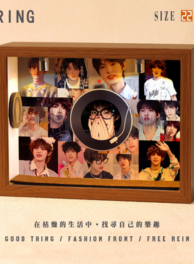 张泽禹周边音乐专辑相框创意桌面礼物造景摆件生日礼品送男生女生