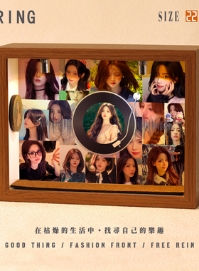 杨超越周边音乐专辑相框创意桌面礼物造景摆件生日礼品送男生女生