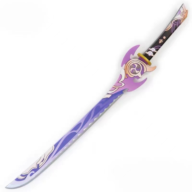 原神COSPLAY 刀剑道具模型兵器雾切之回光神里绫华专用雾切竹木刀