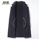 Women's woolen coat mid-length blazer winter