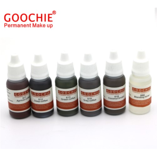 古积goochie纹绣纹眉用品半永久臻享系列镶丝绒眉雾眉套盒-图0