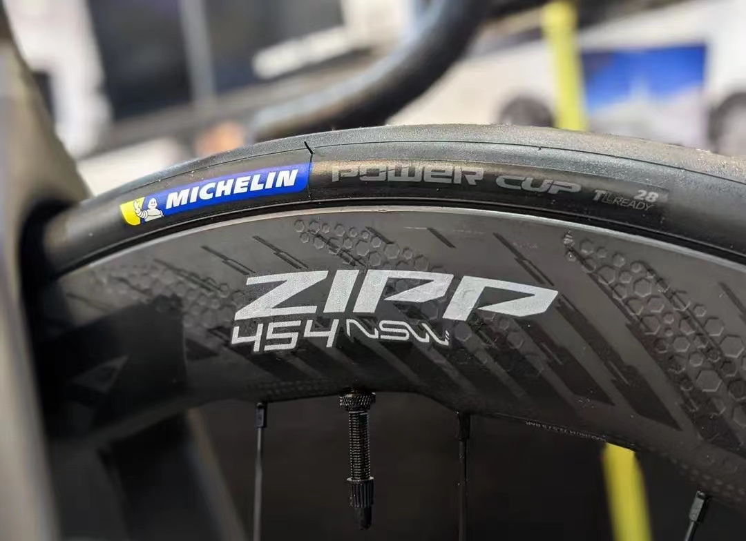 MICHELIN 米其林 POWER CUP TIME TRIAL公路自行车外胎开口真空 - 图0