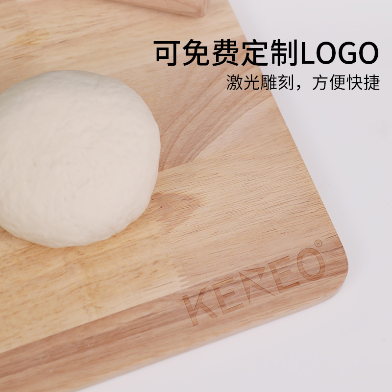 甘那许定制面包面团橡木揉面板发酵板恒温木板欧包不沾操作台烤盘 - 图2