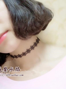 『暗夜雏菊』防过敏黑哥特花朵