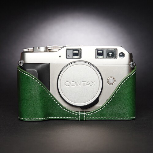 台湾TP康泰时G2真皮套Contax G2 G1相机包 胶卷机保护套 手工牛皮 - 图2