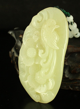 精工雕刻把件新疆和田玉一口价