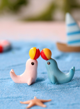 diy地中海风多肉花盆材料帆船