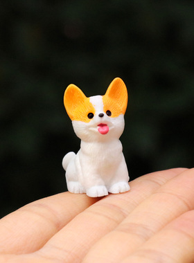 可爱卡通动物小狗狗模型公仔盲袋