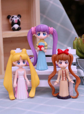 新款美少女战士月野兔盲盒蛋糕