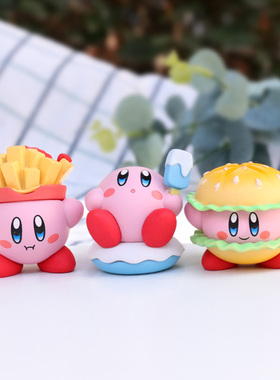 游戏娃娃模型星之卡比手办盲盒