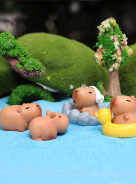 卡皮巴拉小水豚公仔玩偶迷你盲袋