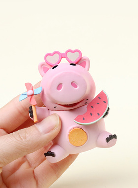 新品潮玩火腿猪手办模型桌面摆件