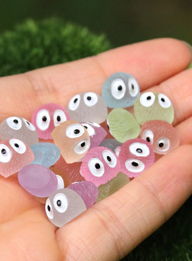 轩烨树脂呆萌卡通微景观夜光摆件