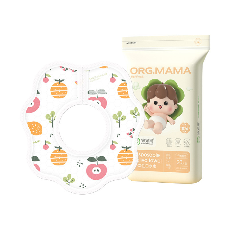 Disposable saliva napkin baby newborn bib children