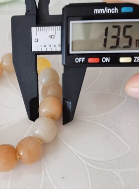 佘太翠手链糖料老型珠苹果珠串13m天然玉石民族风瑕疵品不退换