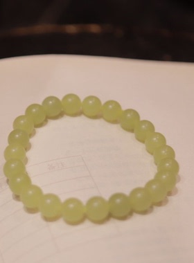 和田玉*清漾手串*无配石PC22092445（多样性发货）