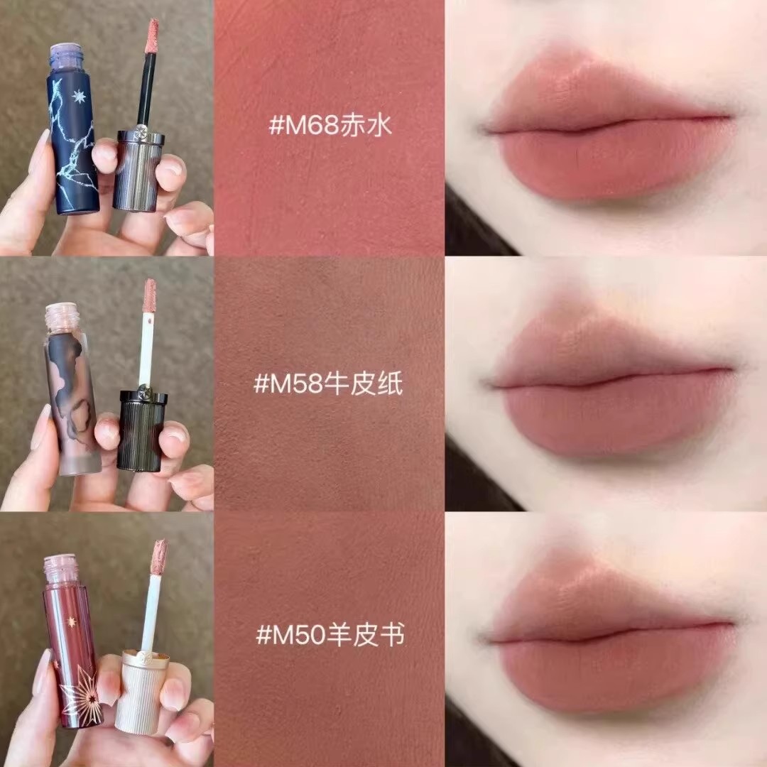 Girlcult口红唇釉牛皮纸羊皮书水光镜面裸色唇蜜哑光唇霜不易掉色 - 图0