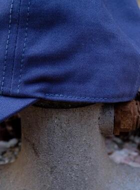 美式复古刺绣贴标户外弯檐棒球帽